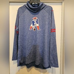 NWOT Nike Active Dri Fit Activewear - New England Patriots Turtleneck size XL